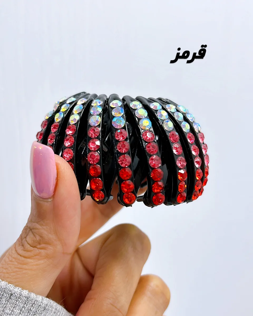 کلیپس چنگکی نگینی