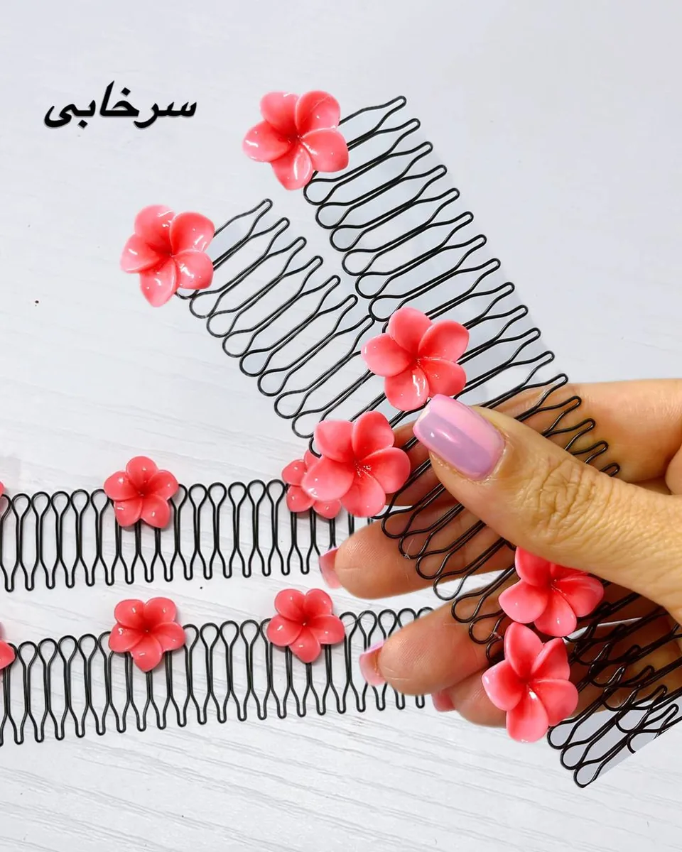 وزگیر مو طرح گل