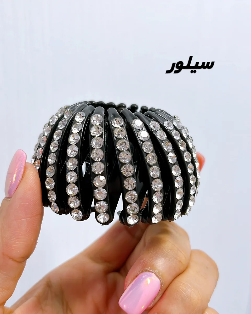 کلیپس چنگکی نگینی